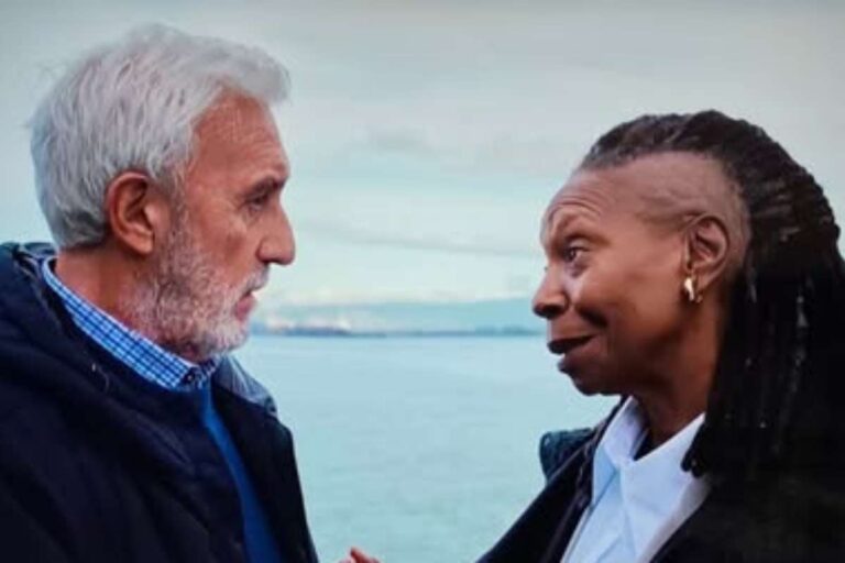 Whoopi Goldberg e Patrizio Rispo a Un posto al sole