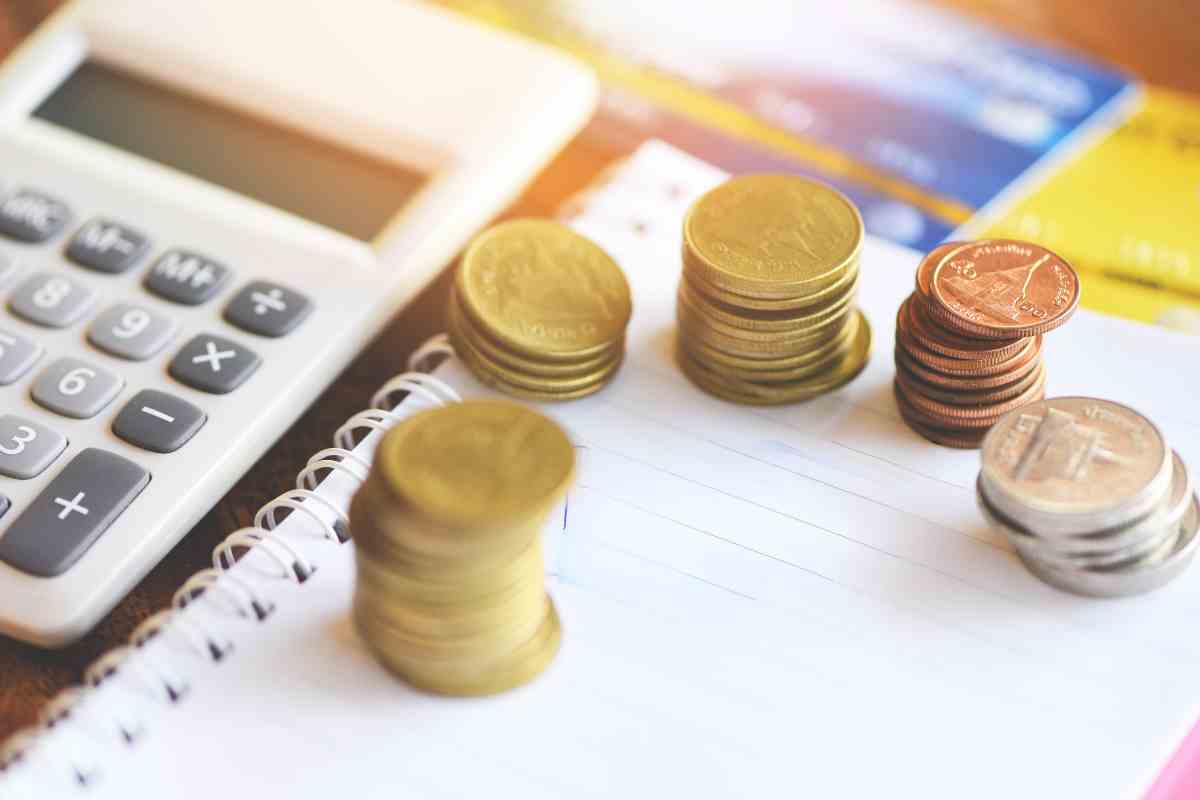 calcolatrice e monete