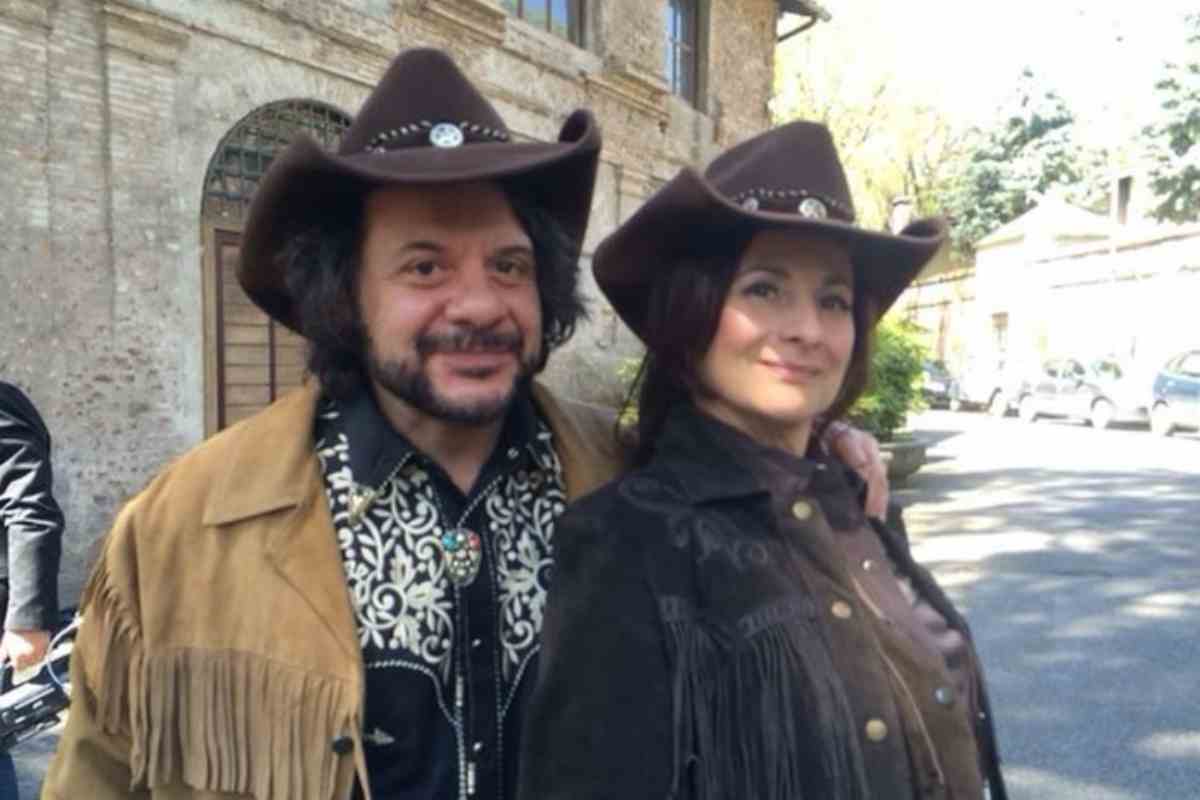 Lillo e Tiziana Etruschi in una delle rare foto social insieme