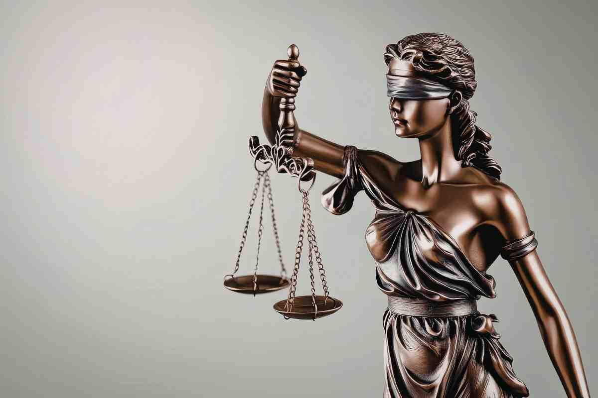 la dea della giustizia