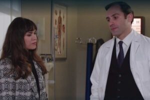 Gloria Radulescu e Thomas Santu in Il Paradiso delle Signore