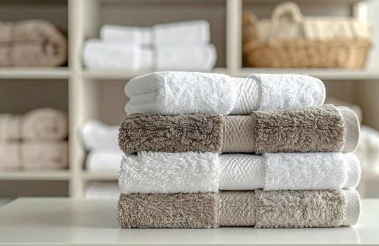 asciugamani su superficie