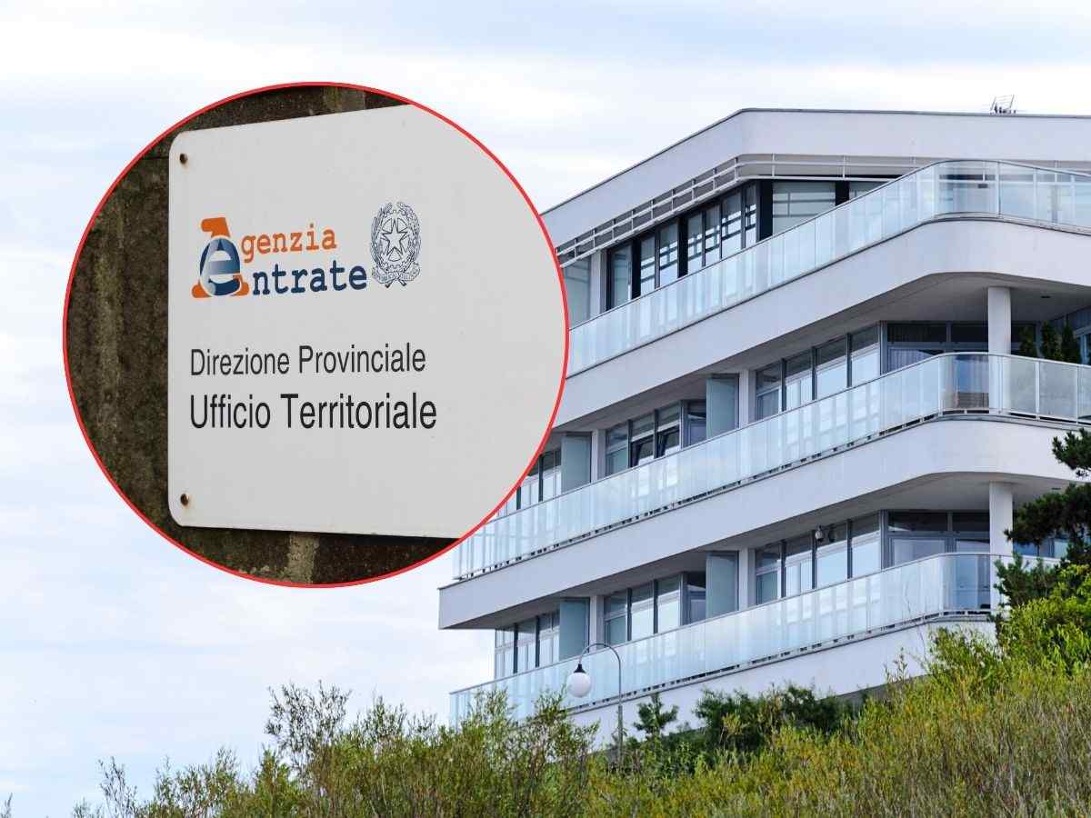 condominio e logo agenzia entrate