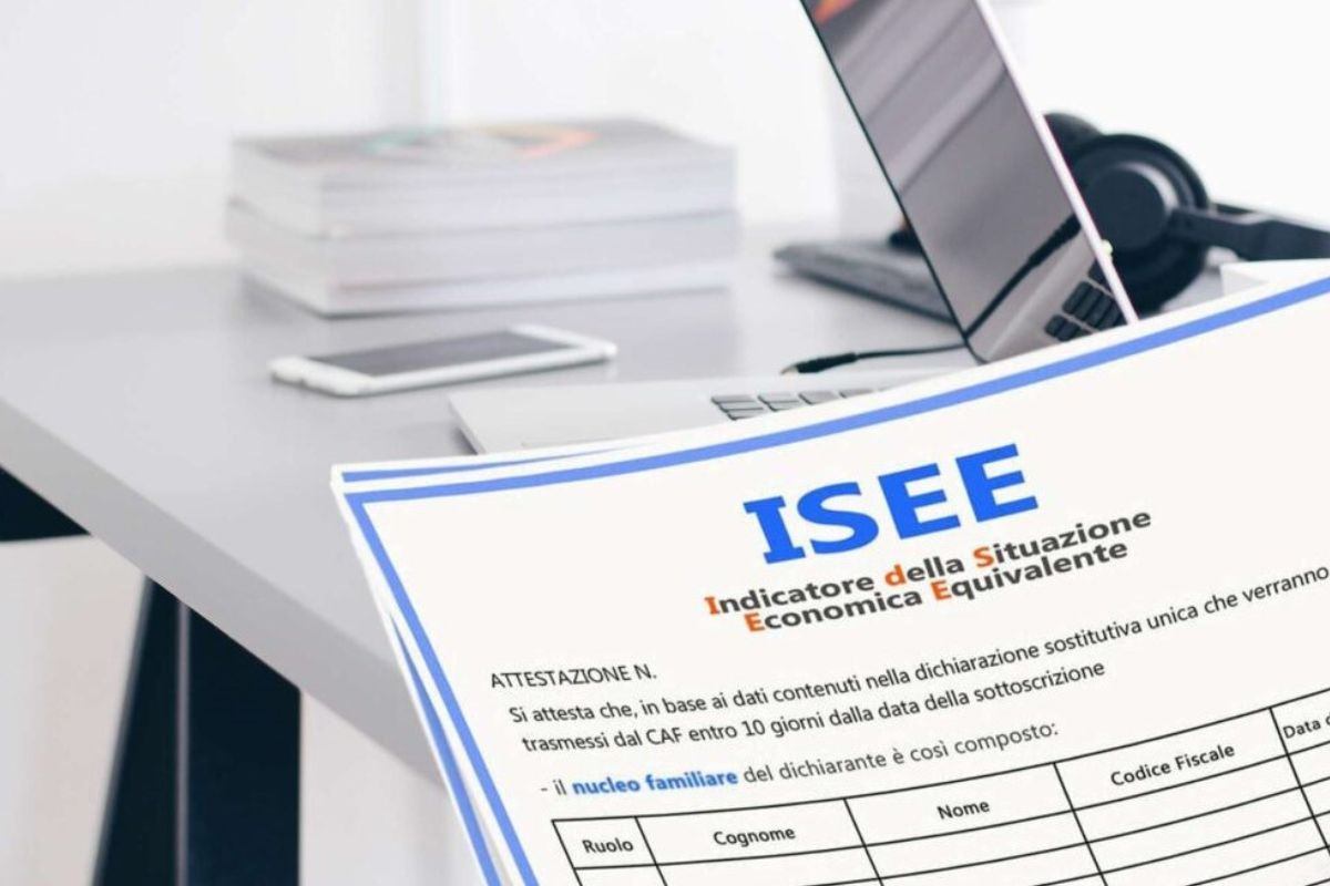 fac simile di attestazione isee