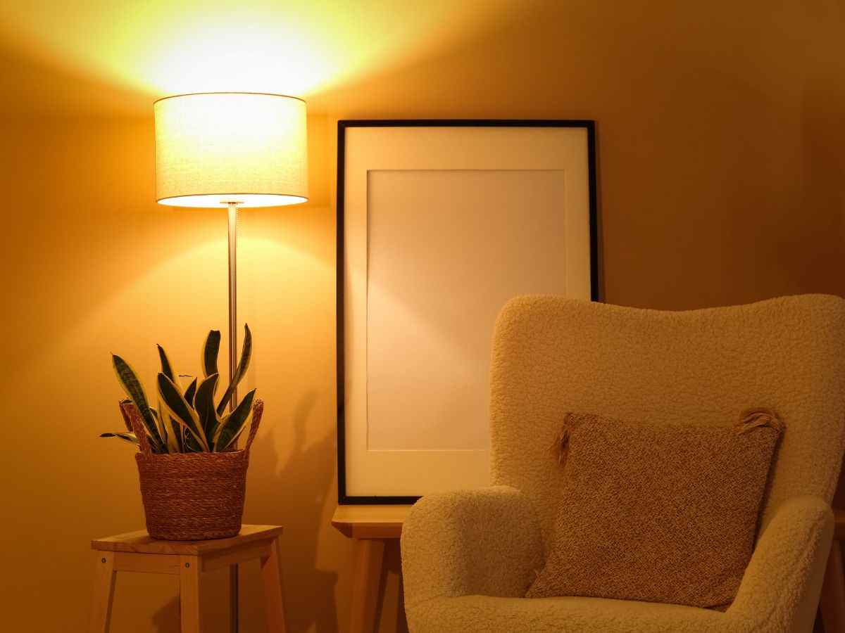 lampada a luce soffusa