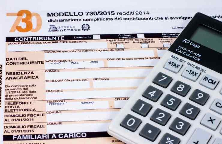 modello 730 con calcolatrice